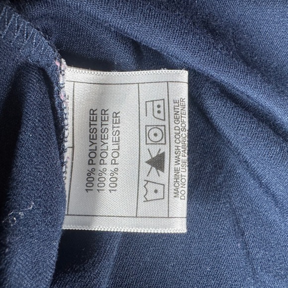 Antigua Chicago Bears Mens Small Quarter Zip Pullover Navy Blue Orange NFL - Picture 9 of 11